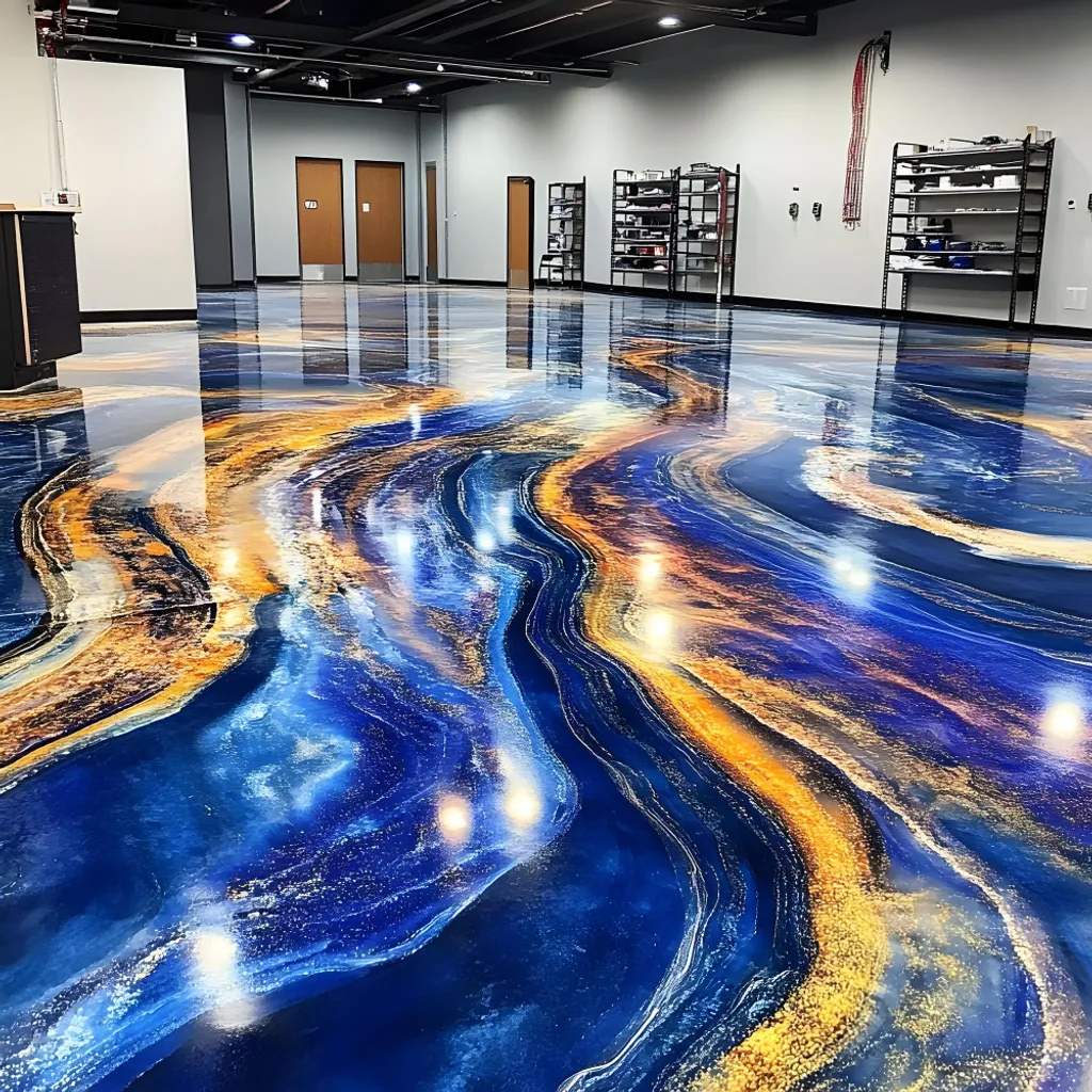 Retail showroom floor ready for a free epoxy estimate