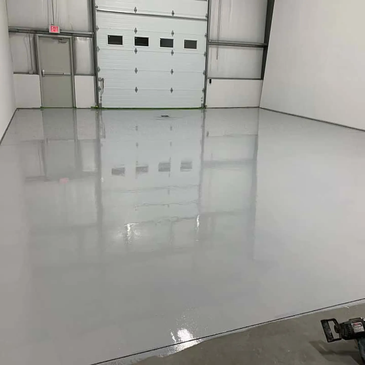 Epoxy mortar flooring in a Central NJ industrial facility, installed by JC Epoxy Flooring