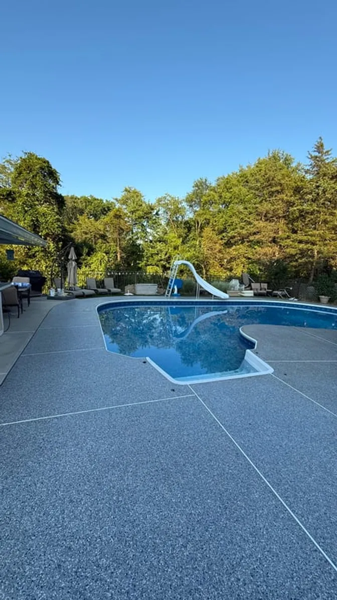 Pool Deck Coating in Hillsborough Township, NJ