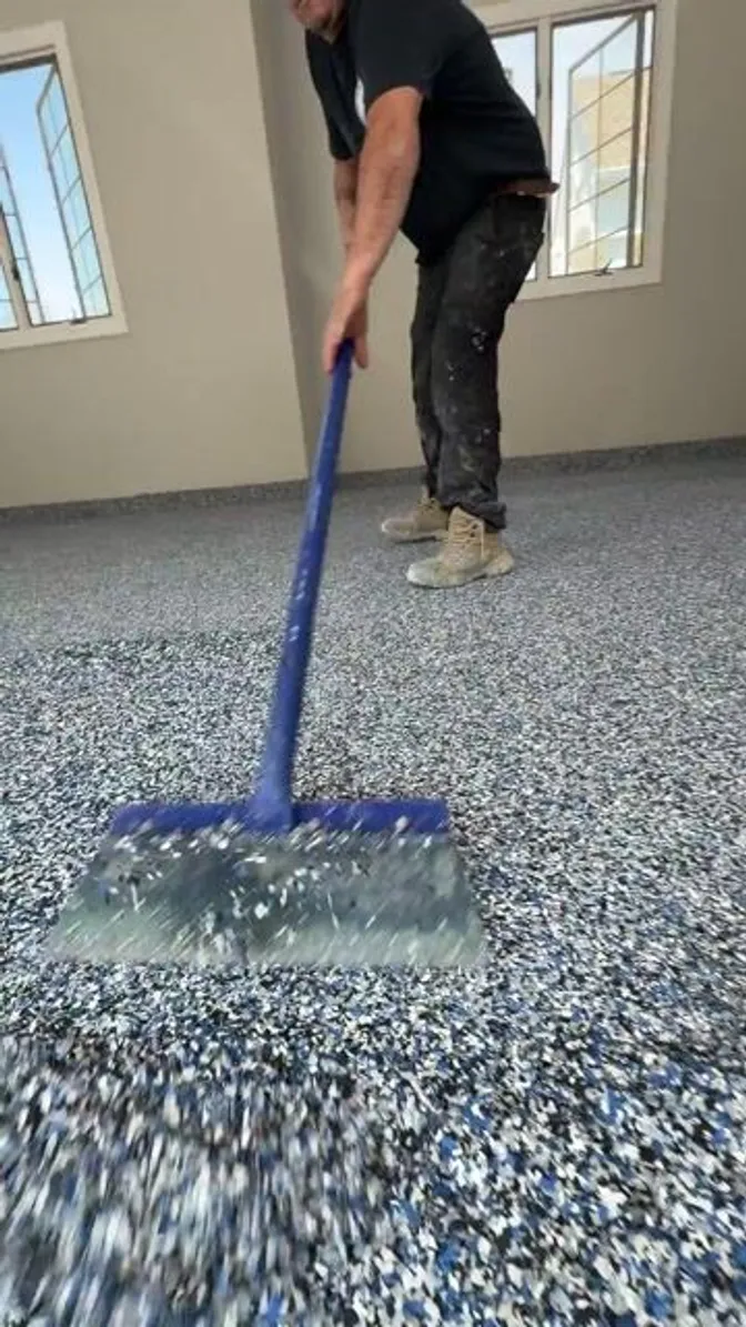 9. Scrape the flakes
