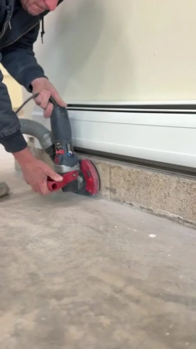 1. Grind the walls