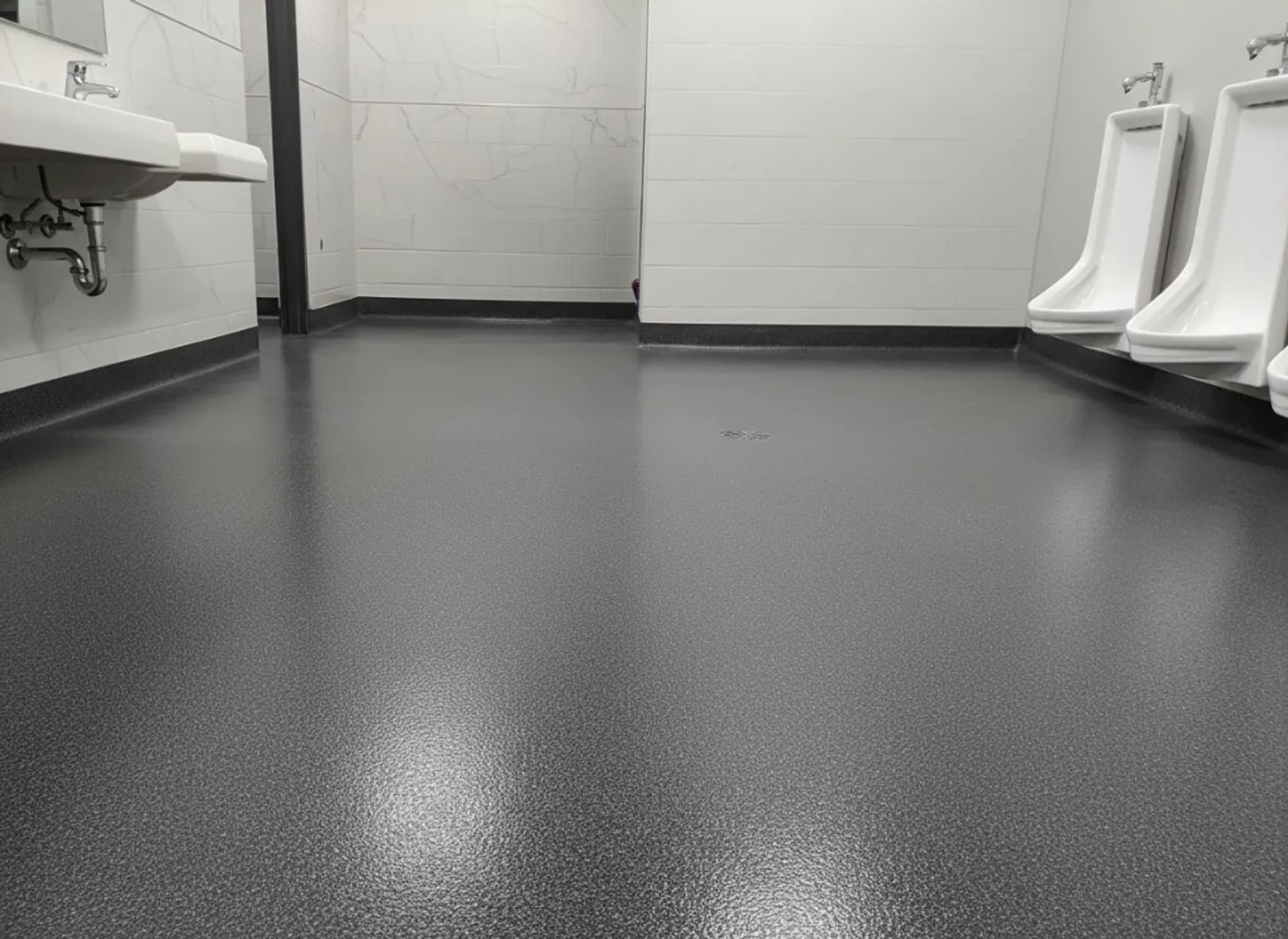 Urethane cement flooring in a Central NJ food processing facility, installed by JC Epoxy Flooring